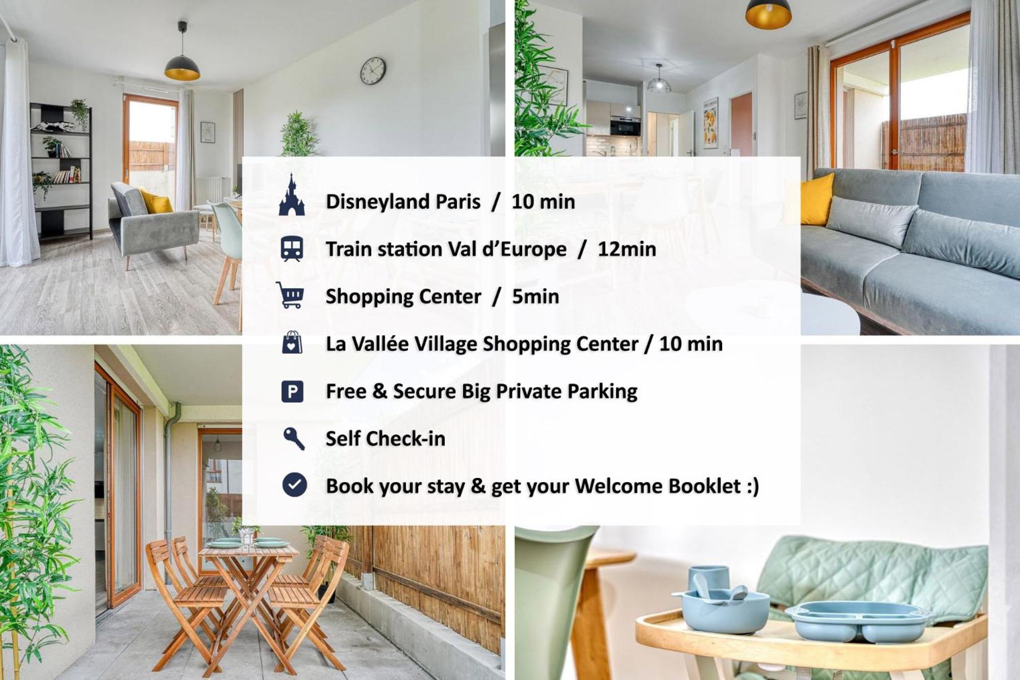 מונטבראן Bella Notte - 10 Min From Disneyland, Free Parking, Self Check-In, 7 Pers מראה חיצוני תמונה
